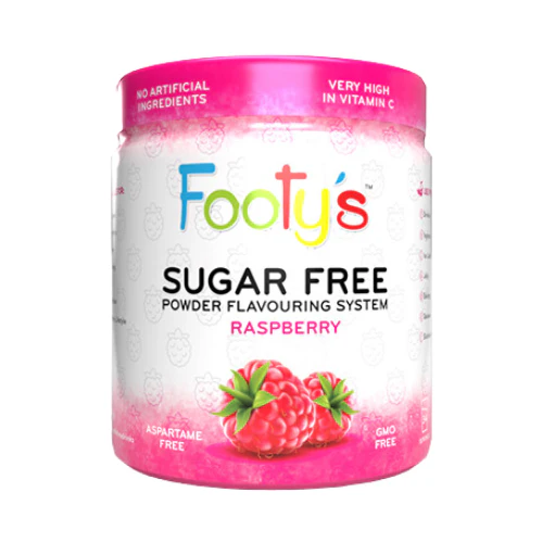 Footy's Flavoured Drink Powder Raspberry 450g