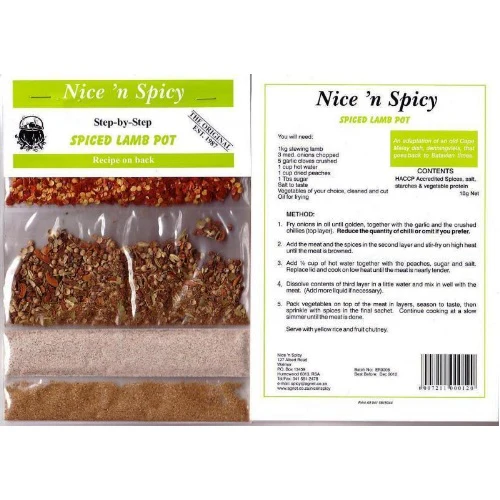 Nice 'n Spicy Spiced Lamb Pot