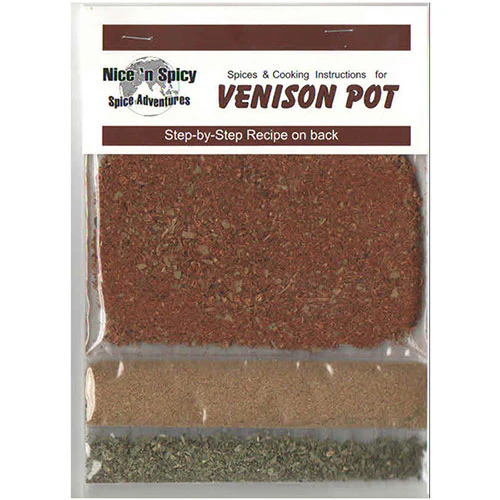 Nice 'n Spicy Venison Pot