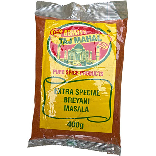 Osman’s Taj Mahal Extra Special Breyani Masala 400g Best Before 05/02/2025
