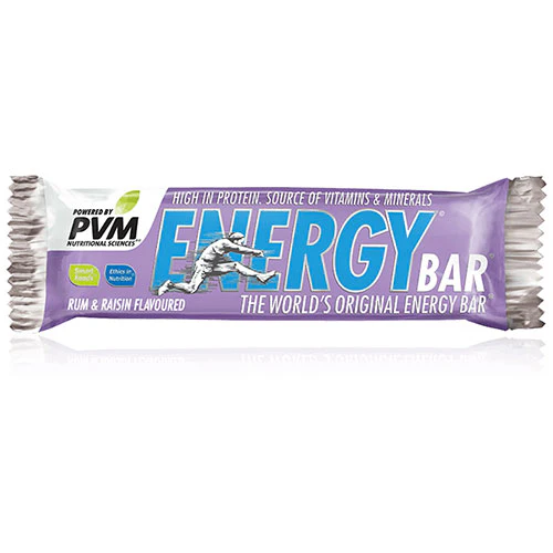PVM Energy Bar Rum Raisin 45g
